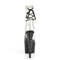 Чоботи Pleaser Stardust-1018C-2RS *7 дюймів на підборах, 2 3/4 дюйма з відкритим носком/підбором, з RS, прозорі/чорні
