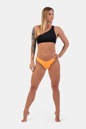 КУПАЛЬНІ ТРУСИКИ HIGH CUT V-SHAPE BIKINI BOTTOM ORANGE NEON 455