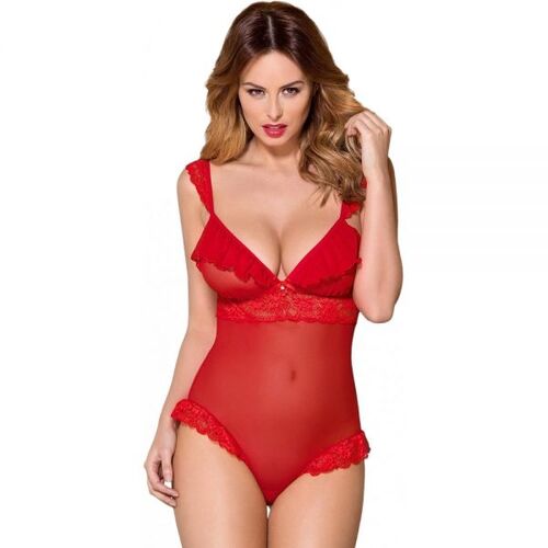 Боди Obsessive 863-TED-3 teddy S/M