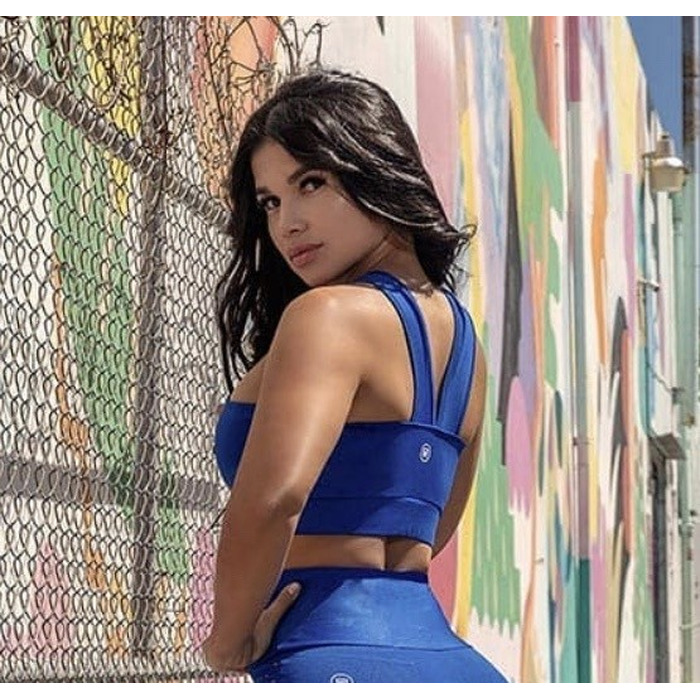 Топ Hipkini TOP MF FITNESS BLUE UNDERBOOB TRIM 3337228