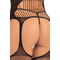Бодістокінг Pink Lipstick Flight Risk Sheer чорний, One size