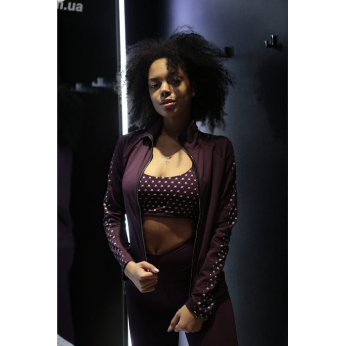 Топ Nebbia 'NS' FITNESS BRA 647 Bordo