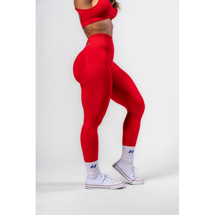 Легінси Nebbia Seamless High-Waist Leggings MAXIMUM PUSH-UP Red 302