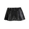Корсет зі спідницею Star Night Sexy Leather та трусиками в комплекті, чорний, М