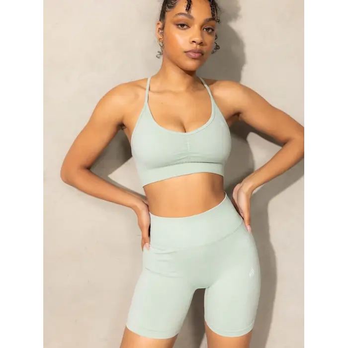Топ Ryderwear Stonewash Seamless Sports Bra - Mint Stonewash