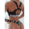 Жіночі плавки з квітковим принтом NEBBIA ALOHA BABE BRASIL BOTTOM 808
