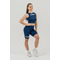 Велосипедки Nebbia High waisted leggings shorts 9'' SNATCHED Dark Blue 614 Blue Dark