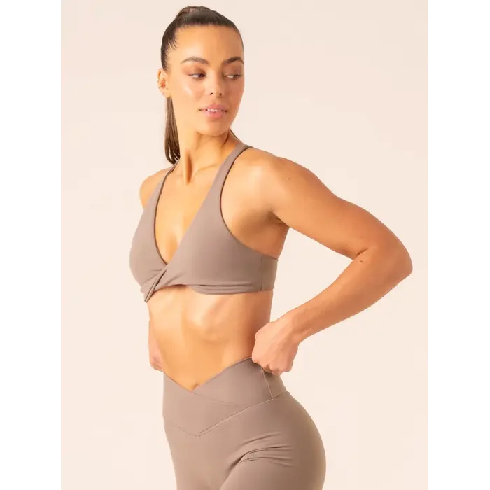 Топ Ryderwear Momentum Twist Sports Bra - Taupe