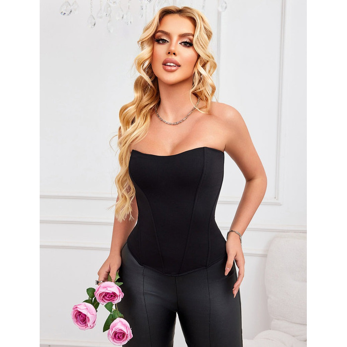 Корсет Star Night 6 Plastic Bones черный, XS