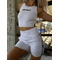 КОМПЛЕКТ CONJ. CROPPED+SHORTS MATCH 23136
