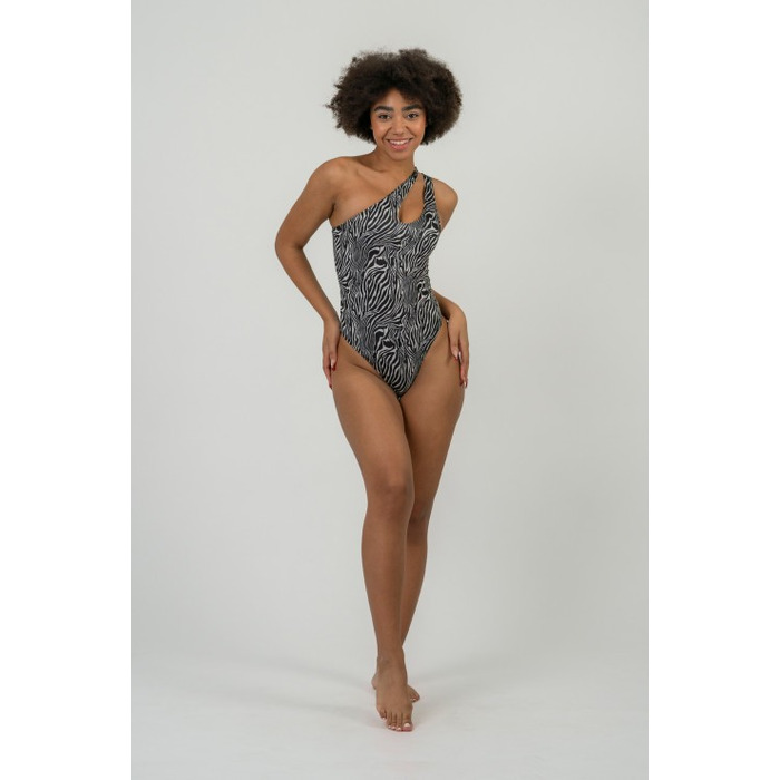 Купальник Nebbia FORTALEZA monokini Zebra White 735