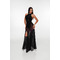 Спідниця довга сітчаста Fitzona Black Mesh Skirt Dessert 4279899B