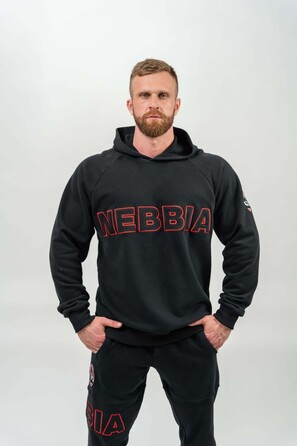 Худі Nebbia Long Pullover Hoodie LEGACY Black 704