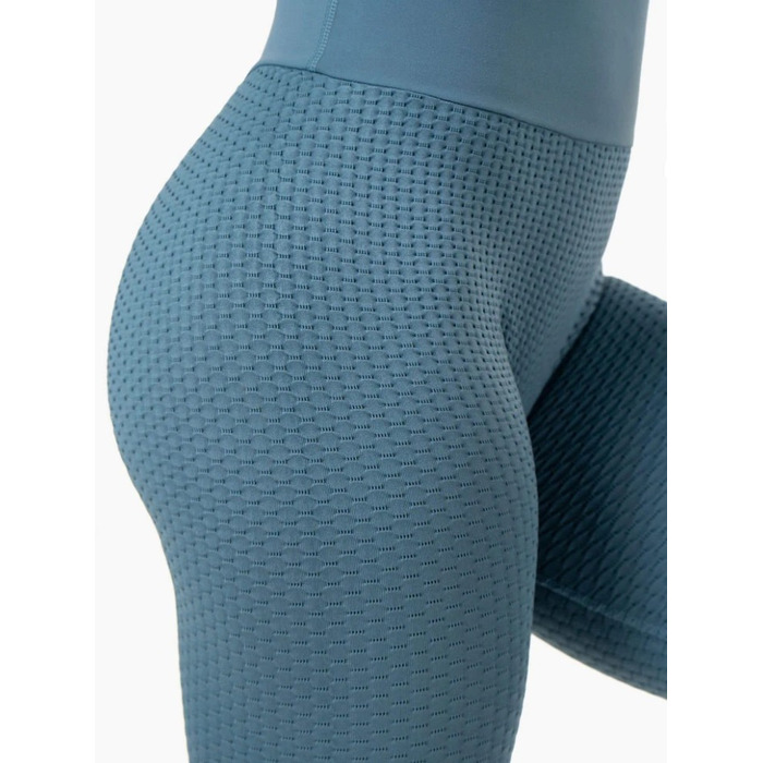 Леггинсы Honeycomb Scrunch Seamless Leggings - Steel Blue