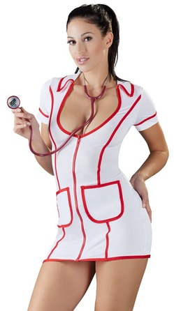 Сукня медсестри сексуальна Cottelli Colection Nurse Dress, S
