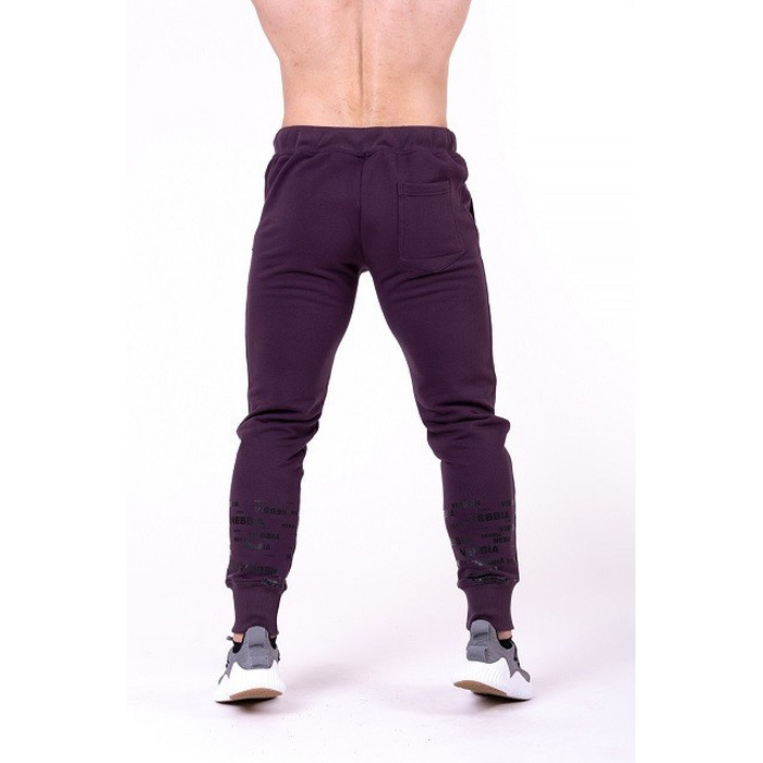 Спортивні штани Nebbia Gym Hero joggers 153 bordo