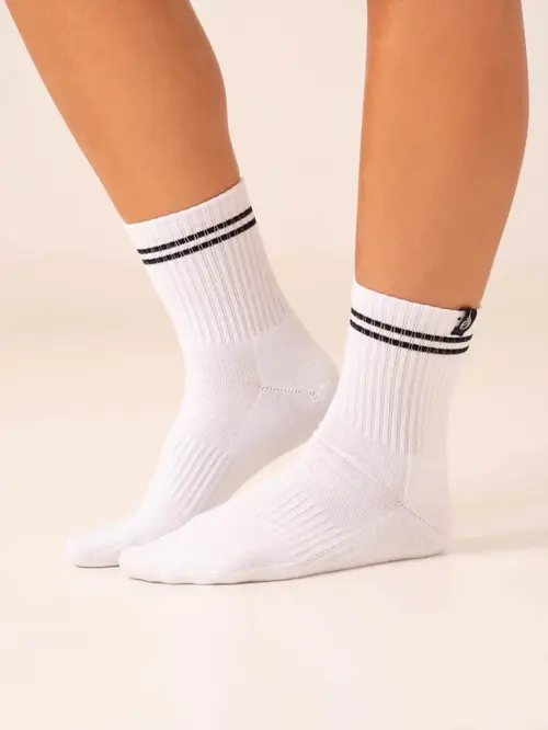 Носки Ryderwear Stripe Crew Socks - White