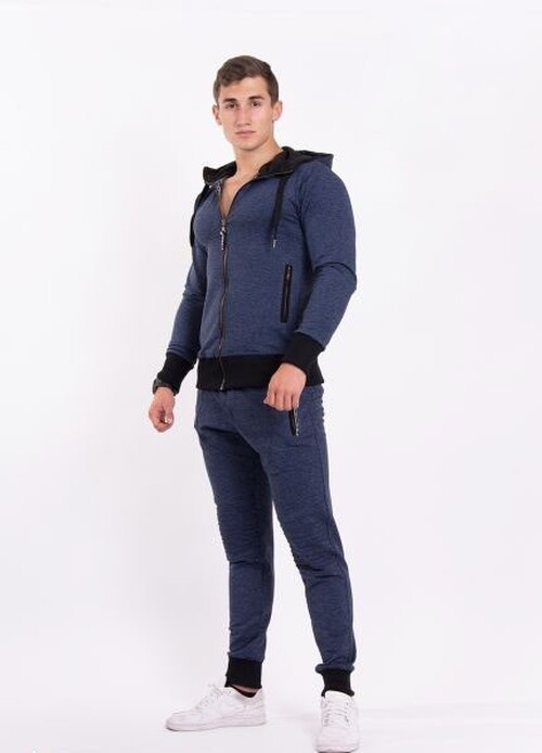 Спортивна кофта NEBBIA AW Blue 109