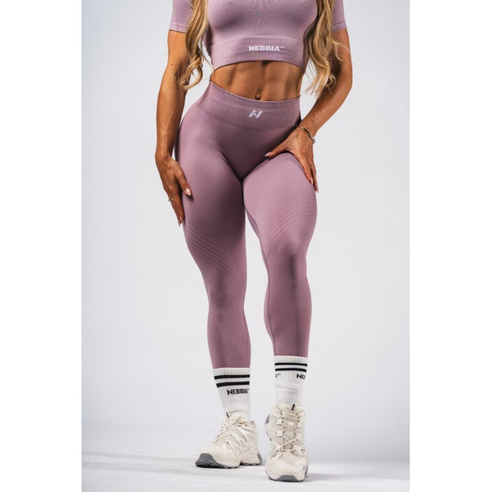 Легінси Nebbia Push-Up Leggings with Shaping Lines FLOW SEAMLESS Pink 497
