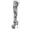 Сапоги Pleaser Adore-3000DP *7 дюймов, каблук, 6 см, эластичный ботинок PF 2 3/4 дюйма, молния сбоку, ткань белая/черная