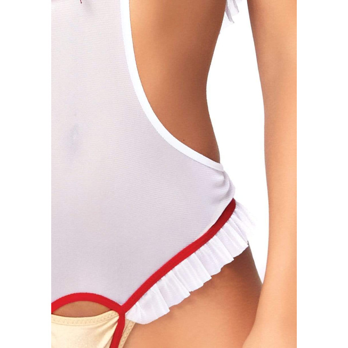 Костюм сексуальной медсестры One Size Naughty Nurse Roleplay Lingerie Set от Leg Avenue