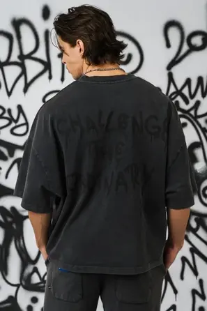 Футболка NEBBIA x Sexsdreams Men’s Oversized Tee Black 809