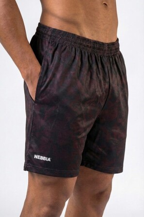 Шорти Nebbia Training Shorts POWER Dark Brown Camo 902