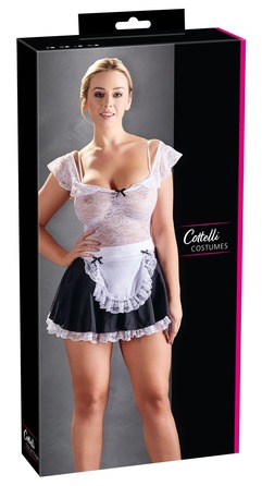 Костюм покоївки Cottelli Collection Maid's Dress 2 предмети, M