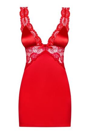 Сорочка Obsessive Secred Chemise L/XL красная