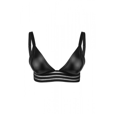 Бюстгалтер с полосками F157 Noir Handmade L