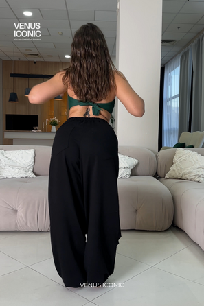Карго Culottes Venus Iconic Чорні Вільні для Танців та Повсякденного Носіння