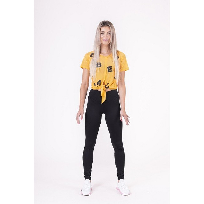 Футболка Tied knot 'Letters' T-shirt 680 Yellow