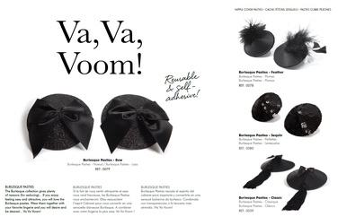 Пестиси з китицями BURLESQUE Bijoux Indiscrets