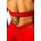 Топ Nebbia Medium-Support Sports Bra TOTALLY SEAMLESS Red 305