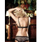 Бюстгалтер Black Bra With Transparent Stripes, 32A