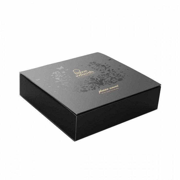 Браслеты-наручники PLASIR Nacre чорні перли Bijoux Indiscrets