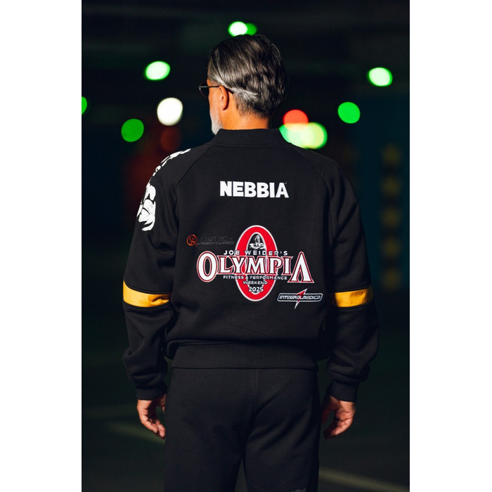 Бомбер Nebbia Men's Olympia Legendary Jacket | Limited Edition 1 of 1000 964 Black