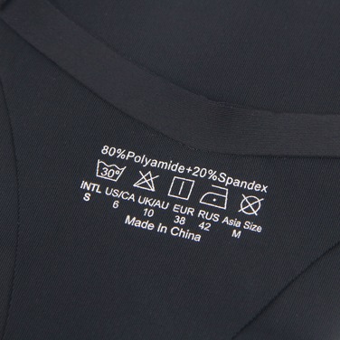 Гладкі стрінги Star Night прикрашені стразами з боків, чорні, S