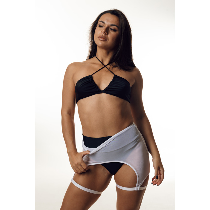 FRAME skirt White mesh_ біла сітка