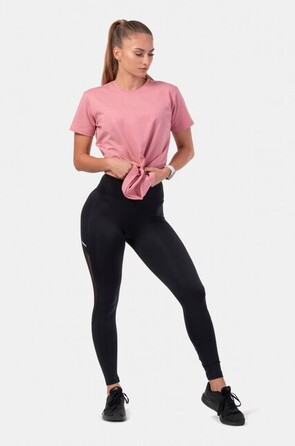 ФУТБОЛКА INVISIBLE LOGO NEBBIA T-SHIRT 602 Rose Roze
