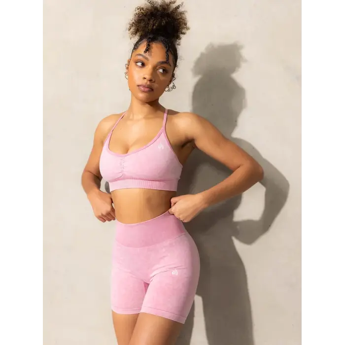 Шорти Ryderwear Stonewash Scrunch Seamless Shorts - Pink Stonewash