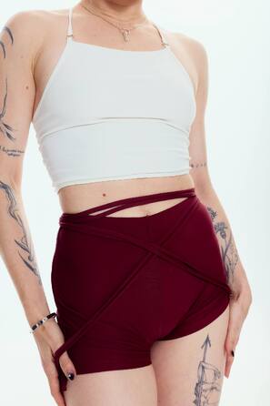 TRUE shorts Bordo biflex_ бордо