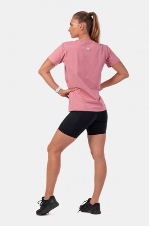 ФУТБОЛКА INVISIBLE LOGO NEBBIA T-SHIRT 602 Rose Roze