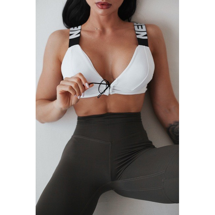 Топ NEBBIA LACE-UP SPORT BRA 694 White