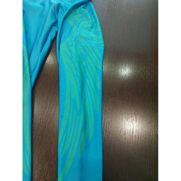 Легінси MyAngel Wings on Thighs Blue Aqua