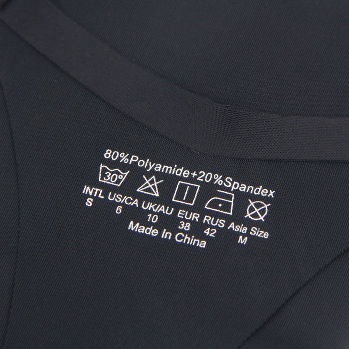 Гладкі стрінги Star Night прикрашені стразами з боків, чорні, S