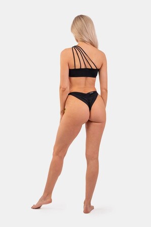 КУПАЛЬНІ ТРУСИКИ DOUBLE SIDE-TIE BIKINI BOTTOM NEON BLACK 452