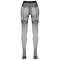 Колготки з імітацією панчіх зі стрілками Cottelli Collection Strumpfhose чорні, розмір 5
