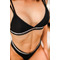 Бюстгальтер Mesh Me NEBBIA triangle bra 541 Black