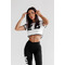Топ Nebbia Oversized crop top GAME ON White 610